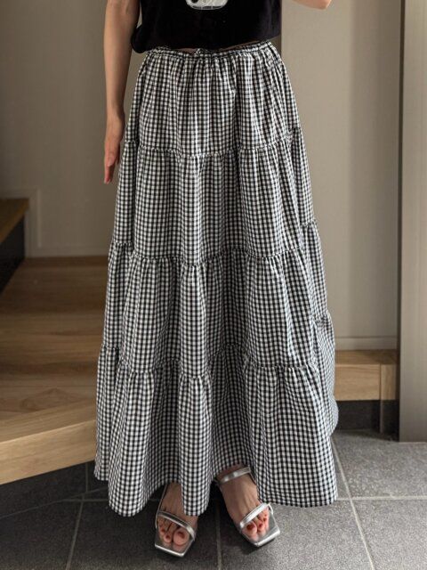 167cm骨格ウェーブXLサイズ着用