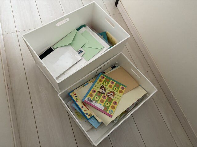 とりあえずボックスに詰め込む