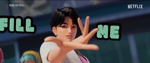 『KPOPガールズ！デーモン・ハンターズ』のジヌ