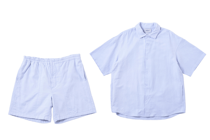 〈ヤエカ〉のシャツとショーツ