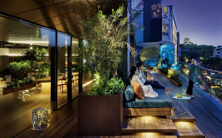 OMO5熊本】凸凹テラス_むしゃんよか 熊本城Night