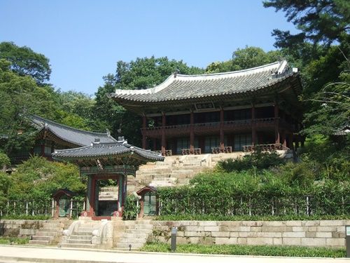 昌徳宮にある宙合楼