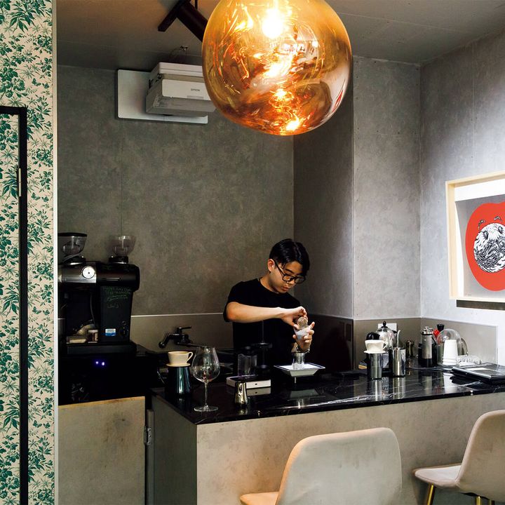 東京〈デフィニティブ パナマ コーヒー スタジオ〉店内