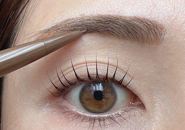 NG．2 毛が密集している部分にもペンシルを使ってしまう