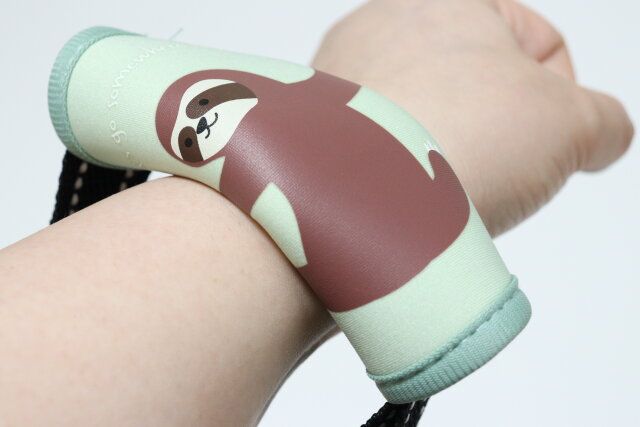 スーツケースハンドルカバー（アニマル） 使用例