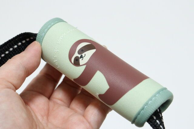 スーツケースハンドルカバー（アニマル） 装着