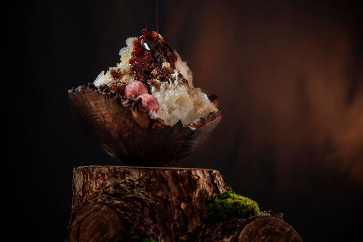 「軽井沢香木かき氷」