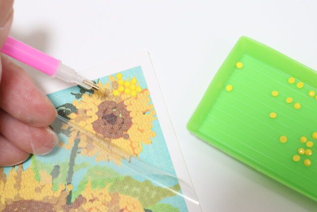 大人のビーズアート名画編 使用例