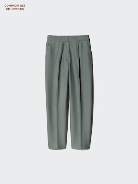 ユニクロのジャージータックアンクルパンツ