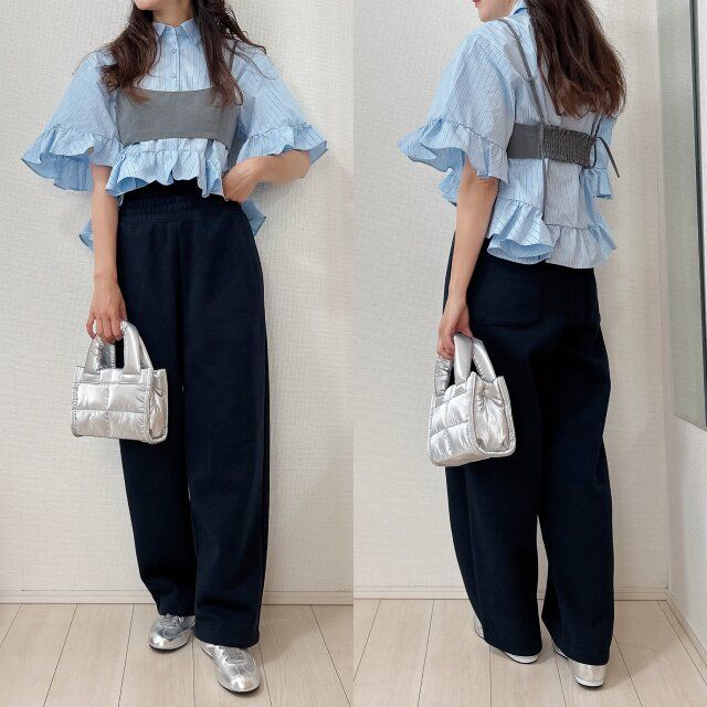 ビスチェをプラスしても可愛い