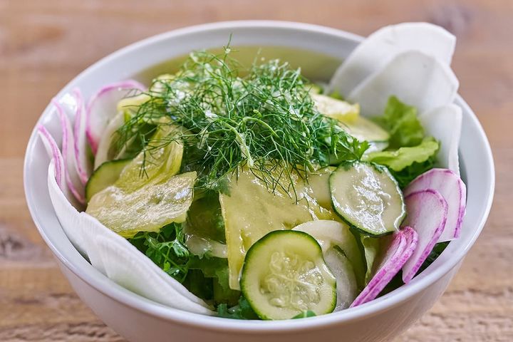 「有機サラダボウル シェアサイズ」990円