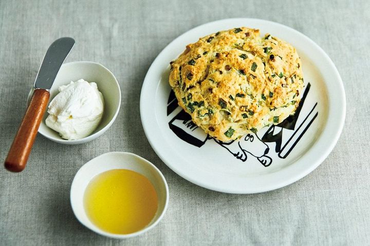 なかしましほさん韓国おやつレシピ「ねぎのスコーン」