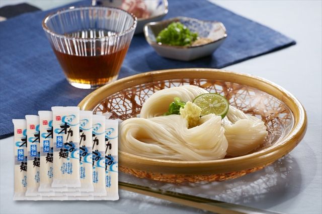 夏季限定「極細めん」化粧箱30人前