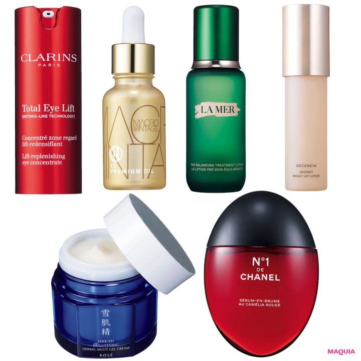 乾燥・バテ肌・目元ケアまで、マキアエディターズが新発売のコスメアイテムを本気でジャッジ！