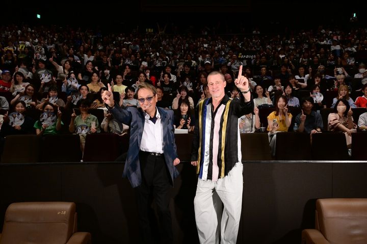 『F1』主演ブラッド・ピットが緊急来日！声優・堀内賢雄との再会＆中尾明慶に“即席ギャラ”も