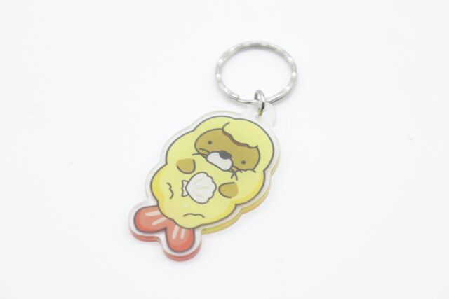 アクリルキーホルダー（エビフライ）