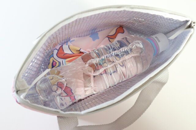 星のカービィアルミバッグニューレトロ 使用例