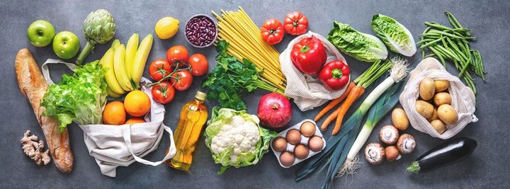 食料品の買い物のイメージ