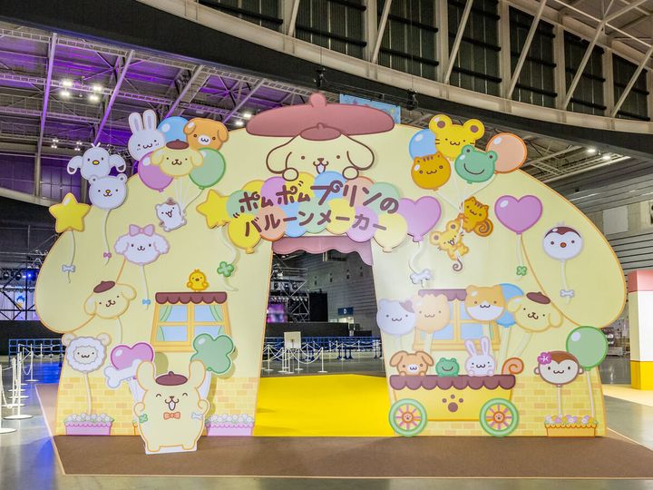 ポムポムプリンのバルーンメーカー