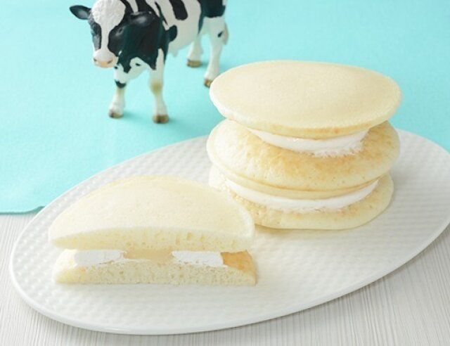 ローソン MILKふわもちパンケーキ 2個入