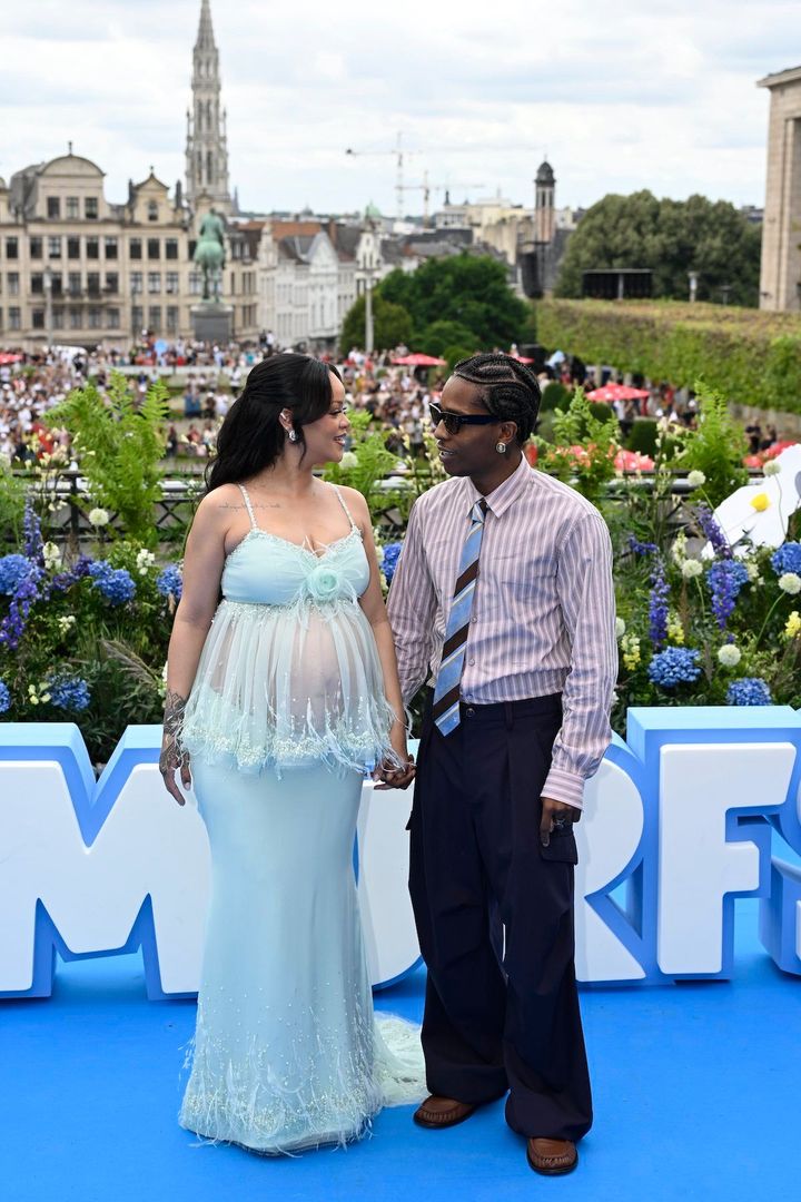 パートナーのA$APロッキーも参加。