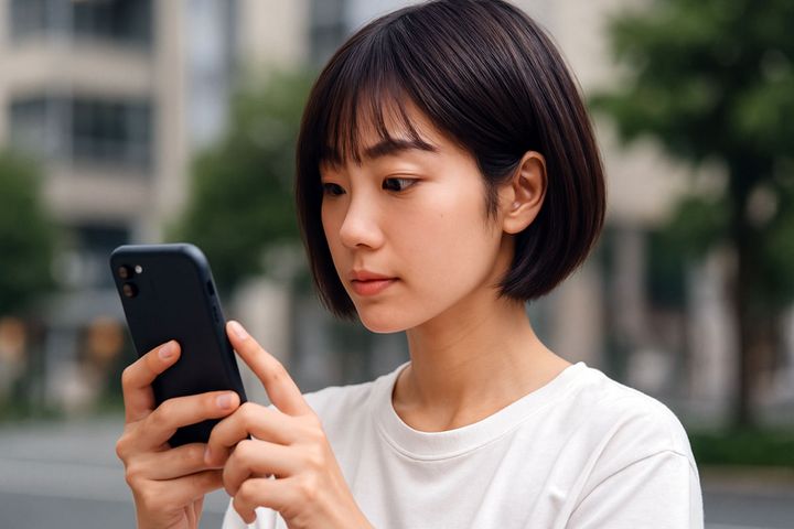 増え続けるスマホ接触時間