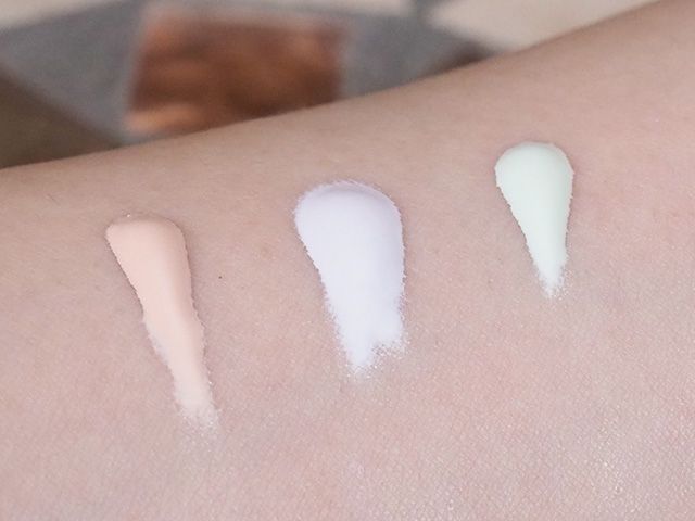 トーンアップサンクリーム テクスチャー