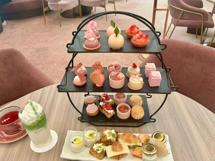 ANAインターコンチネンタルホテル東京『夢見るピーチアフタヌーンティー』