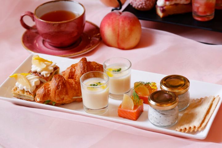 ANAインターコンチネンタルホテル東京『夢見るピーチアフタヌーンティー』
