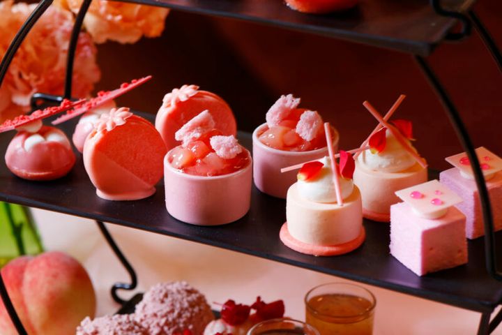 ANAインターコンチネンタルホテル東京『夢見るピーチアフタヌーンティー』