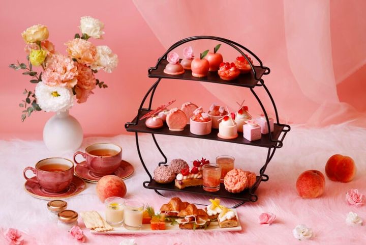 ANAインターコンチネンタルホテル東京『夢見るピーチアフタヌーンティー』
