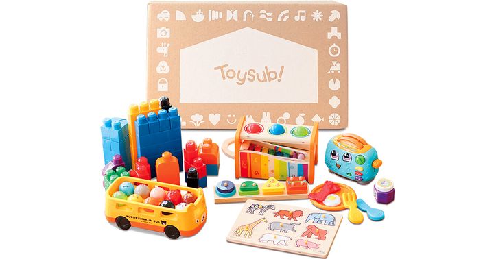 知育おもちゃのサブスクトイサブ！のおもちゃ