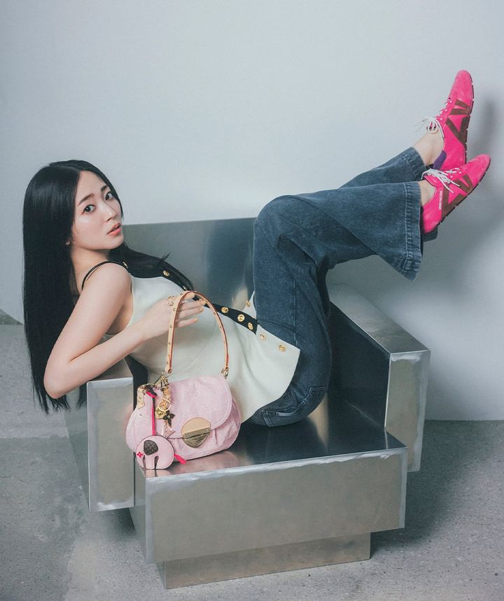 自分へのご褒美に！ LOUIS VUITTON ルイヴィトン　ダミエ ルイ・ヴィトン】自分へのご褒美に♡ 絶妙なピンクに惚れる新作