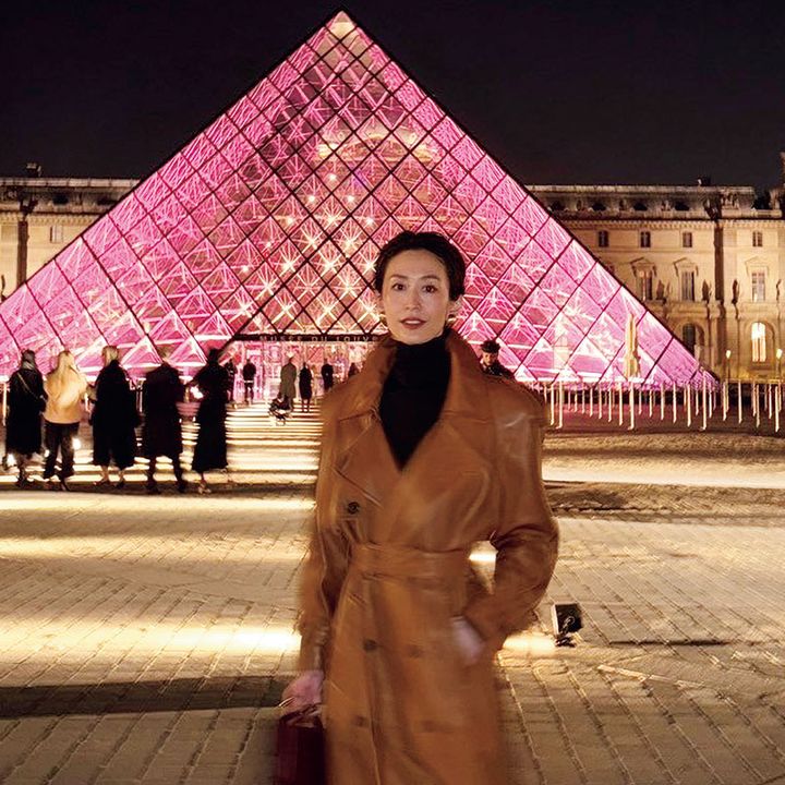 パリでの神山まりあさん