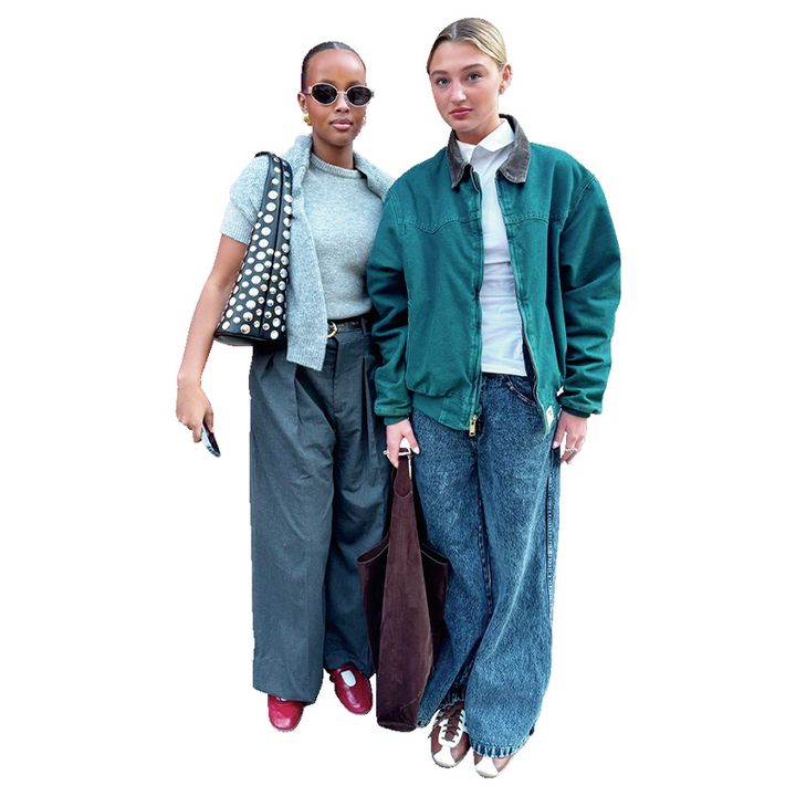 カジュアルをオシャレに昇華した女性２人