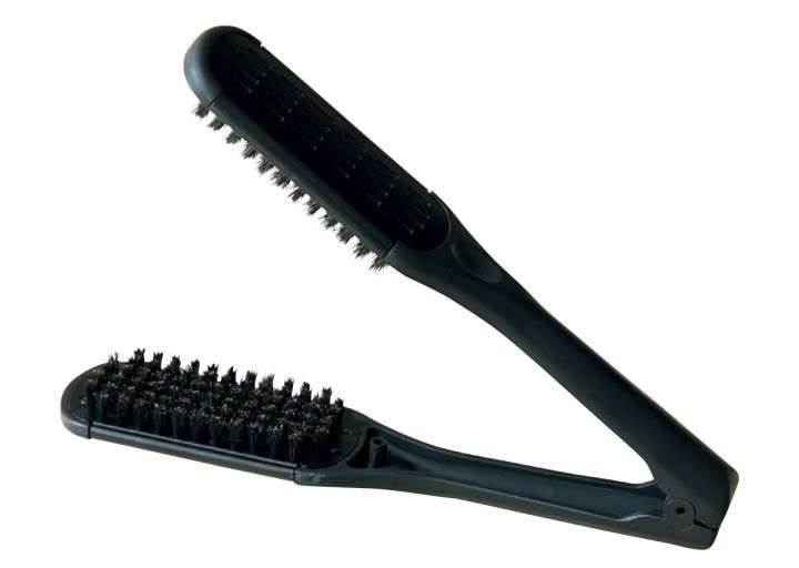 神崎 恵さんのおすすめヘアブラシ nonoru ツインブラシ（ブラック）