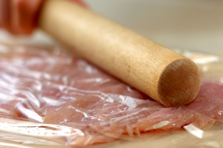 大葉クリチロールチキンの作り方1