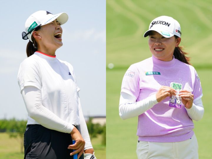 渋野日向子と勝みなみが“大盛り上がり”！2人が話していた内容とは？