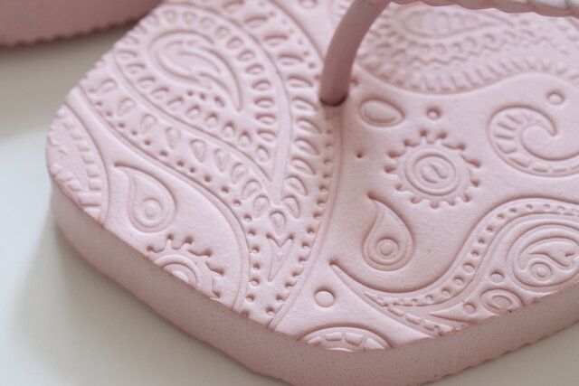 ビーチサンダル（エスニック柄、22cm～24cm） 柄