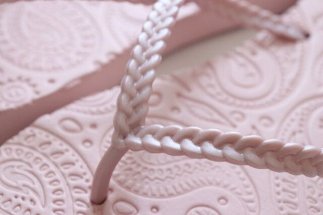 ビーチサンダル（エスニック柄、22cm～24cm） 鼻緒