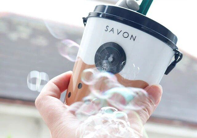 ダイソー ミルクティーシャボン玉