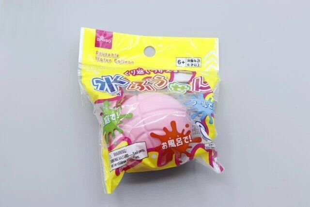 ダイソー くり返しつかえる水風船（B） パッケージ