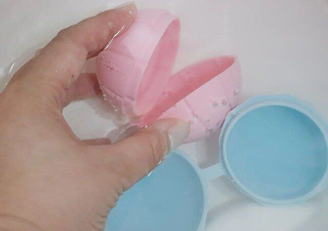 ダイソー くり返しつかえる水風船（B）