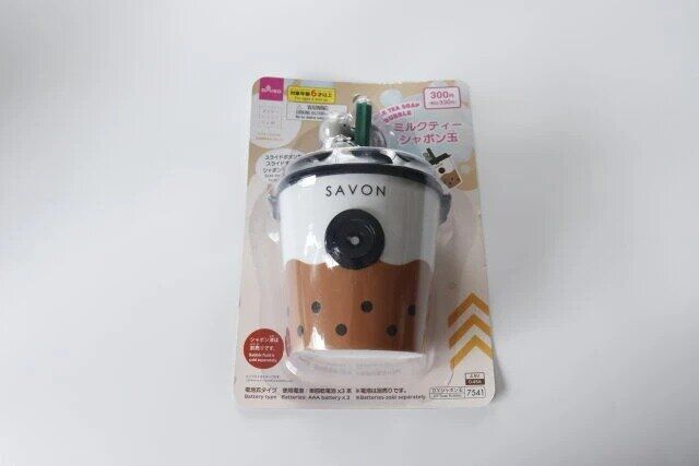 ダイソー ミルクティーシャボン玉 パッケージ