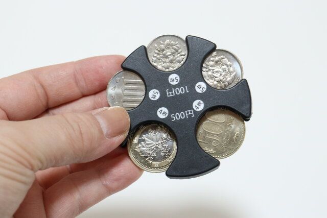 コインホルダー100／500 使用例