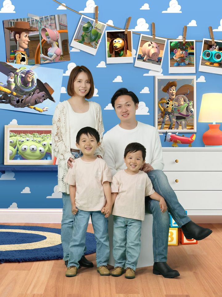 スタジオアリス ディズニーキャラクター撮影「トイ・ストーリー」 思い出のプレイルーム