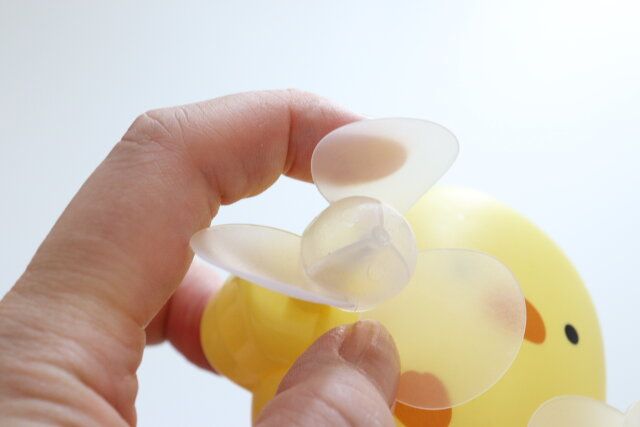 ハンディ扇風機（ツインファン、ひよこ・ねこ） ファン部分