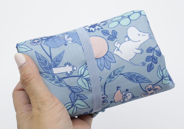 ムーミン大容量保冷エコバッグ折りたたみ