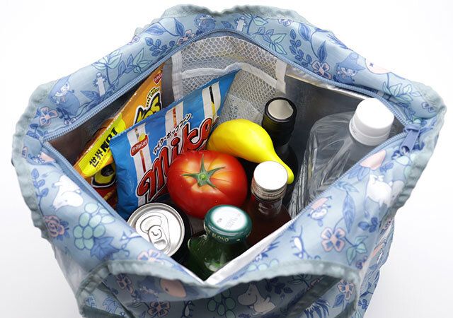 ムーミン大容量保冷エコバッグお買い物