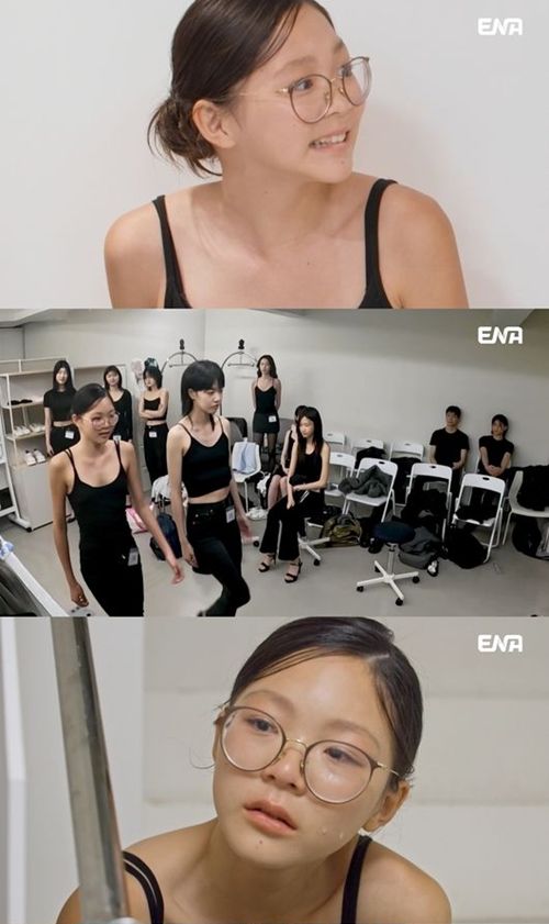 モデル挑戦したサラン